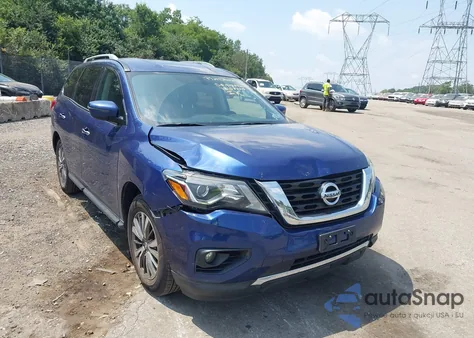 2019 Nissan Pathfinder Sv из США, поврежденный, VIN 5N1DR2MM6KC582215